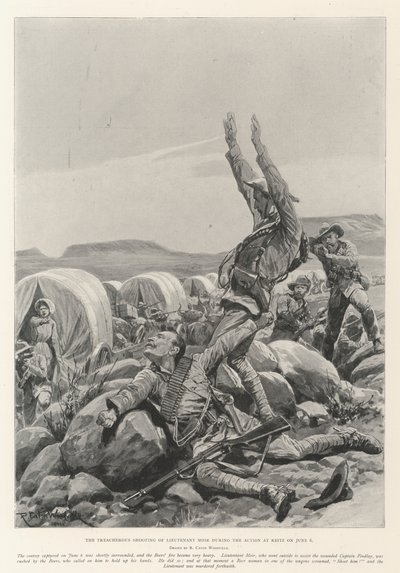 La trahison du lieutenant Moir lors de l